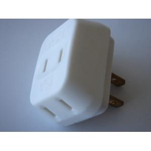 EU Electric Power Sockets With Plug And Jack , Power Travel Plug Converter Adapter