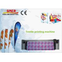 China Table Cover Inkjet Digital Fabric Printing Machine / Curtain Fabric Printer 1440dpi on sale