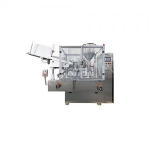 China Industrial Plastic Tube Filler 2KW Ointment Filling And Sealing Machine supplier
