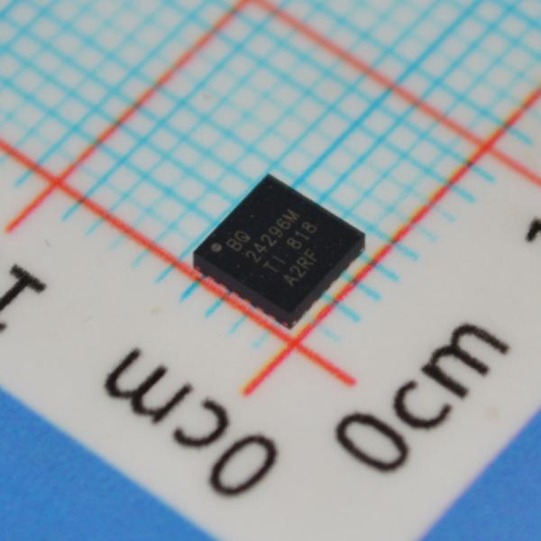 BQ24296MRGER 2A Cargador de iones de litio de célula única con 3,9V-6,2V de entrada Regulación térmica de control I2C 20V OVP y paquete QFN de 3 mm × 3 mm