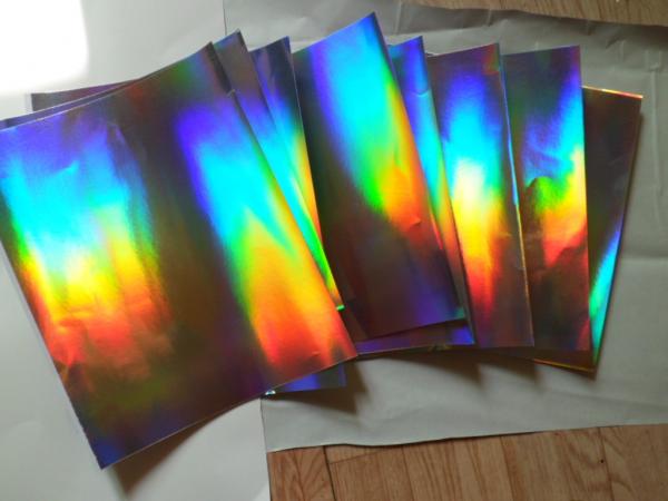 transfer Holographic paper