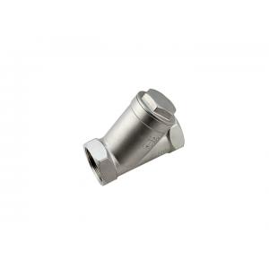 China PTFE Seat Stainless Steel Spring Check Valve 304SS Spring BSP End 316SS Angle Seated supplier