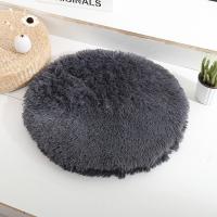 China Plush Pet Mat Cat Teddy Bomei Small Dog Kennel Dog Mat Canine Creations Donut Bed Round Dog Cat Mat on sale