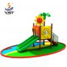 Customized Outdoor Playground Kids Plastic Slides with 114mm galvanized tube