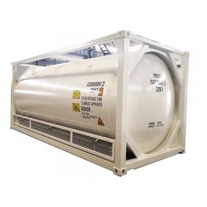 ASME Cryogenic Oxygen Containers 20ft T75 ISO Tank For LNG O2 N2 N2O CO2