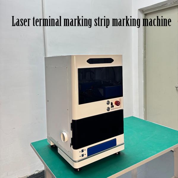 Label Laser Marking Machine Mini Fiber Laser Marking Machine Plate Plastic Identification Number Strip With Engraved Characters