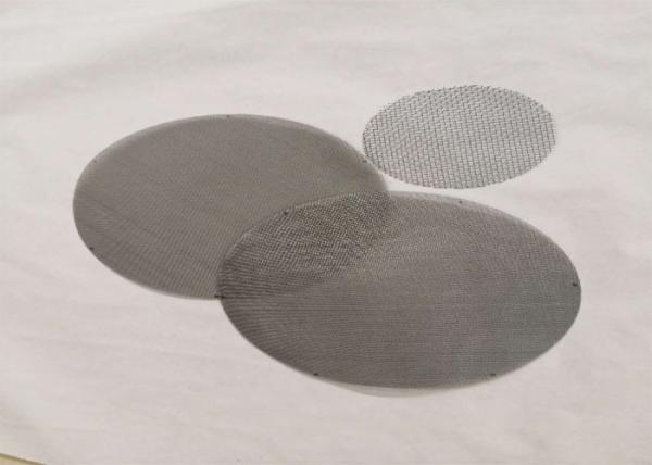 120 Mesh 304 Stainless Steel Filter Mesh Screen Plain Weave For Plastic Machinary