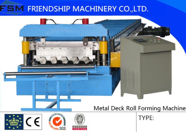 Metal Deck Roll Forming Machine With New Station Model For External Wall Board