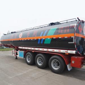 China 3 Axles Storage 42000L Bitumen Asphalt Tanker Trailer supplier
