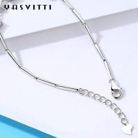 China 7.7in 0.15oz Sterling Silver Jewelry Bracelets SGS trendy Four Leaf Clover Bracelet on sale