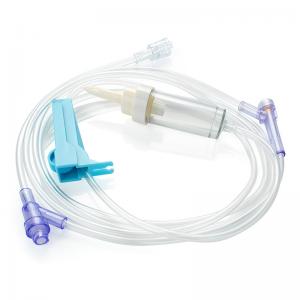 Gravity Vented Iv Extension Tubing For Medical Injection