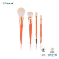 China Protable Dual Ended Makeup Brush Set Soft Bristles 4pcs Makeup Brush on sale