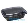 OEM and ODM custom plastic 2100ml pp 4 compartment plastic food box,disposable