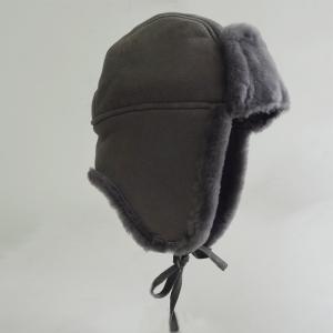 Wholesale Shearling Fur Hats sheepskin russian fur hat pattern