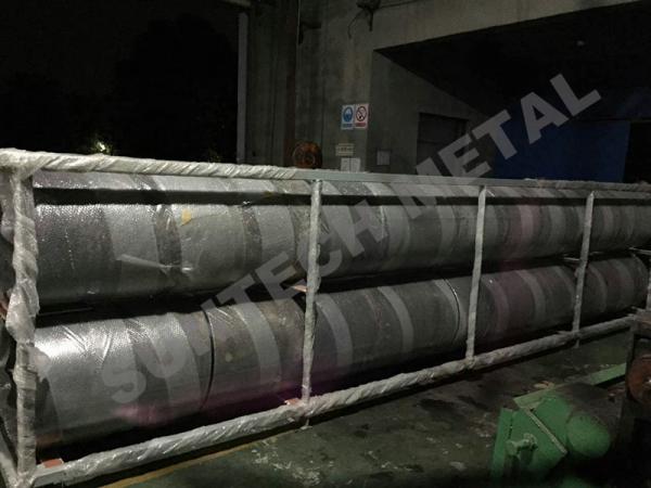 Explosive Welding Nickle Alloy Bimetallic Clad Pipe For Chemical Process