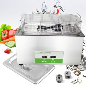 China Digital Laboratory Ultrasonic Cleaner With Basket Stainless Steel 304 CE Approved supplier