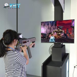 China Touch Screen Virtual Reality Equipment Arcade Games 9d Vr Cinema Stand Room Vr Shooting supplier
