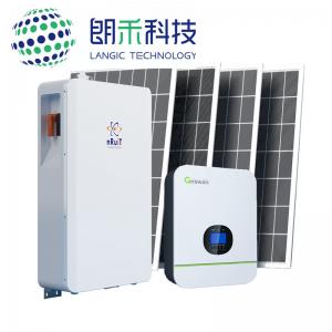 China 15kw Solar Rooftop Off Grid Solar System Kit Powerporter 10kwh 200Ah supplier