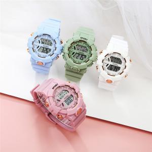 25.5cm Silicone Led Digital Sports Electronic Wristwatch OEM Available