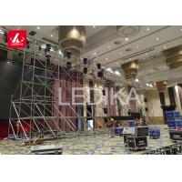 China Flexible Layer Truss ,Aluminium Slab Form Lighting Scaffolding For Line Array on sale