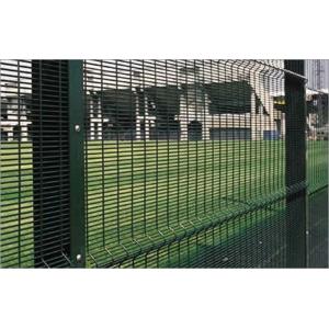Heavy Gauge Small Hole Anti Climb Fence 3mm Welded Wire Mesh 358