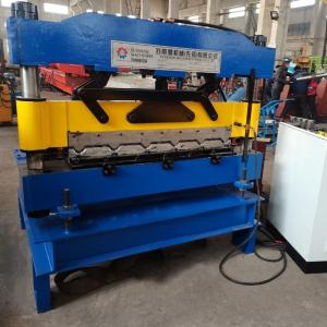 0.8mm Arch Hydraulic Curving Metal Roof Making Machine