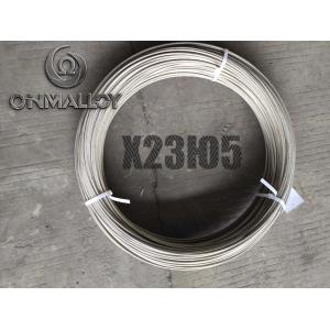 Fechral Alloy Heat Resistant Wire KH23YU5 5mm For Industrial Furnace Coil Shape