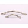 China Brushed nickel classic Furniture Pull Handles zinc alloy wardrobe for bedroom wholesale