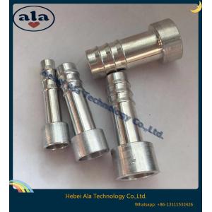 China #6 #8 #10 #12 Goodyear R134a Air Conditioning Hose Aluminum Fittings, Aluminum Tails Fittings. supplier