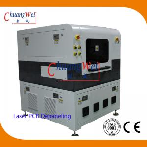 White 15 Watt UV PCB Laser Cutting Machine for Flex PCB Board FPC Panel