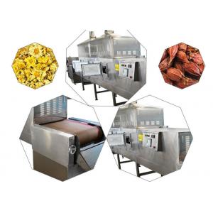 Commercial Microwave Flower Dryer Machine Multilayer Belt Type For Bamboo Products