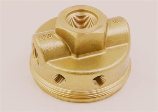 80*60 Hot Forged Parts Bottom Control Valve Brass / Copper Body
