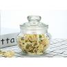 China Transparent Glass Food Storage Jars For Herb - Tea / Glass Cookie Jar wholesale
