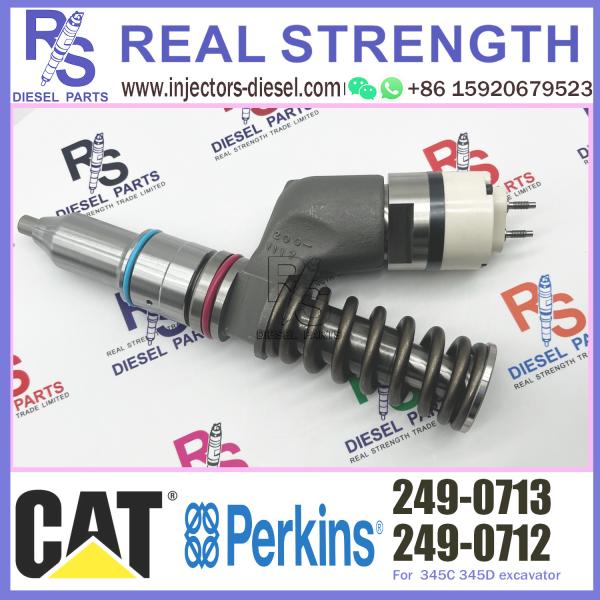 Excavator 345C Perkins Diesel Injector 2490713 249-0713 For C11 C13 Engine