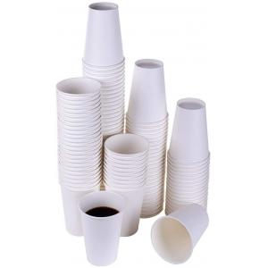 8oz 236.5ml Decorative Dessert Disposable Coffee Cups With Lids For Wedding