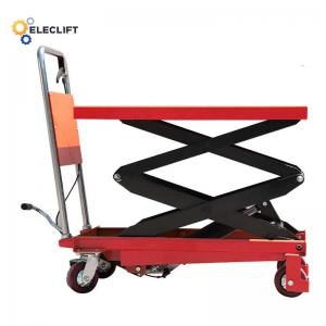 Foot Pedal Controls Hydraulic Scissor Lift Table Trolley 8m/Min