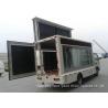 Outdoor DFAC Mobile LED Billboard Truck For Promotion Advertising , Road Show