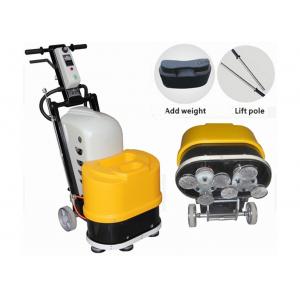 China Single Phase Marble Stone Floor Polisher Machine With Magnetic Discs / 6 Heads wholesale