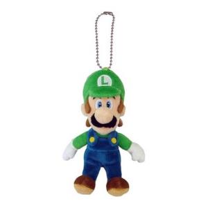 China Blue and Green Super Mario Plush Keychain Stuffed Animal Backpack Clip supplier