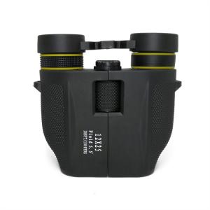 High Resolution Images Long Eye Relief Binoculars 12x25 For Star Gazing Bird Watching