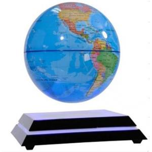 China new hexagon magnetic floating levitate globe decor 8 inch wholesale