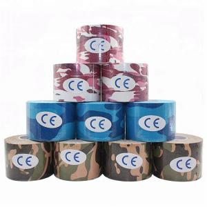 China Easy To Use Skin Friendly Kinesiology Printed Athletic Tape 10cm supplier