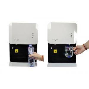 Touchless Tabletop Bottled Water Cooler Dispenser 105TS, water detected by cup sensing and solenoid valve controlling