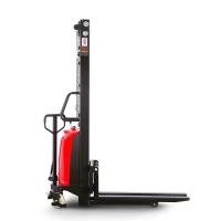 China Warehouse Powered Pallet Stacker Counterbalance Electric Stacker 1000kg 1T on sale