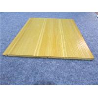 China Yellow PVC Sheets For Walls / UPVC Wall Sheeting / WPC Roof Panels on sale