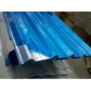 China 2200mm Max Width Corrugated Aluminum Sheets with Mill and Stucco Embossed Finish supplier