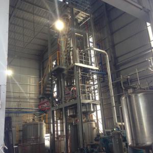 China Multi Effect Rotary Thin Film Evaporator External Cycle Centrifugal Short Path Scraper supplier