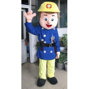 China хандмаде популярные костюмы формы талисмана пожарного персонажа из мультфильма wholesale