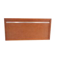 China Wooden Hotel Style Headboards For Bedroom , Upholstered Queen Fabric Headboard on sale