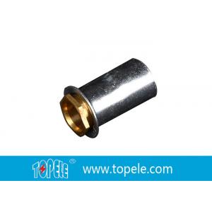 TOPELE 25mm / 32mm BS Electrical Conduit Galvanized Coupling With Brass Coupler